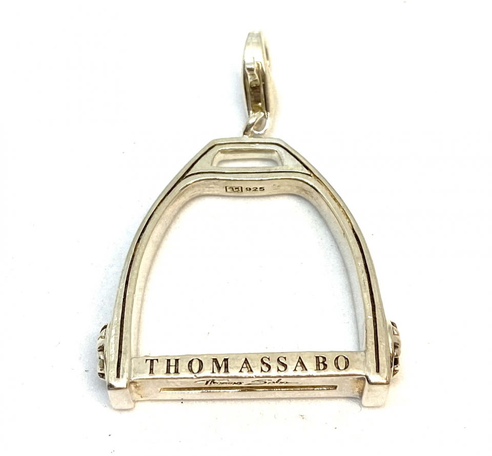 Breloque en argent 925, étrier - CHARMS07 - Thomas Sabo