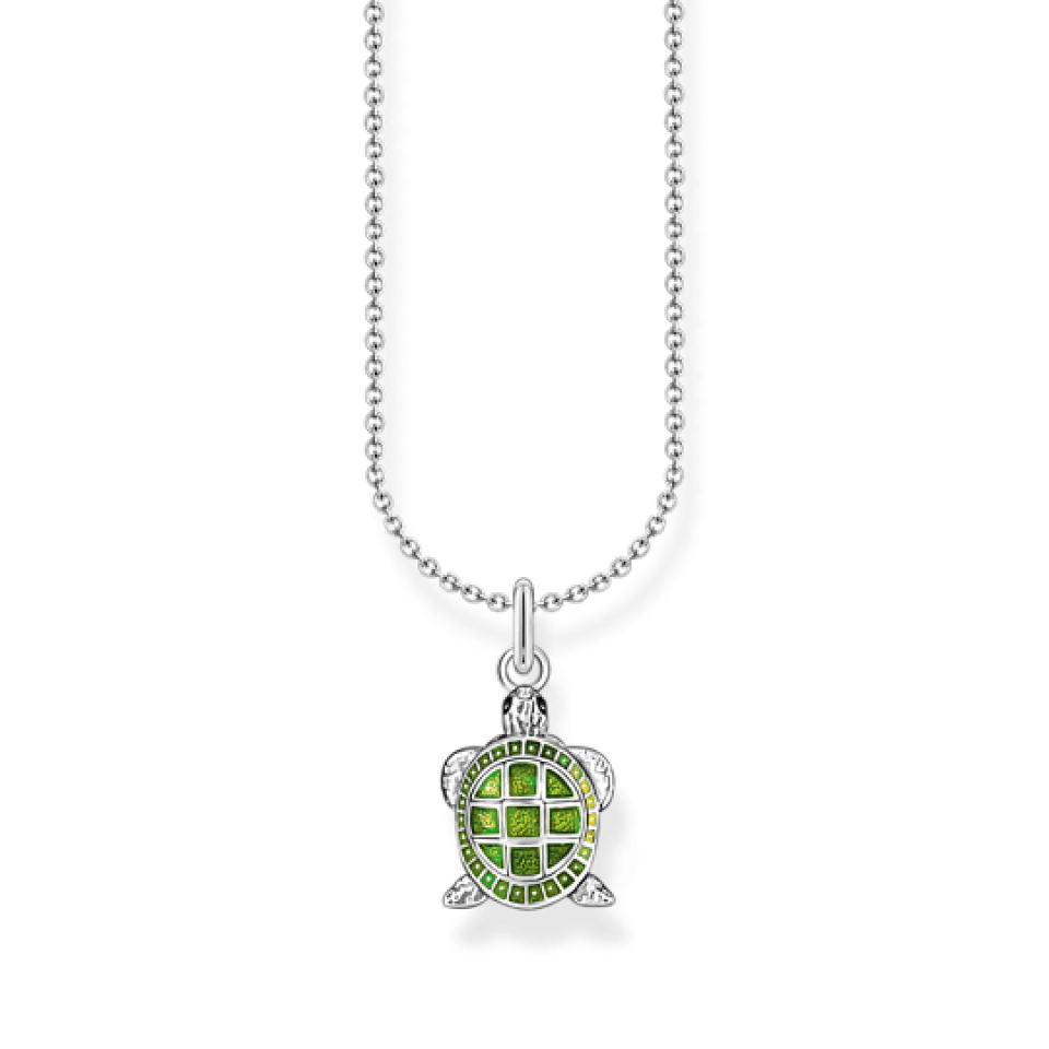 Pendentif pour femme en argent 925, tortue - KE2216-007-6-L45V - Thomas Sabo