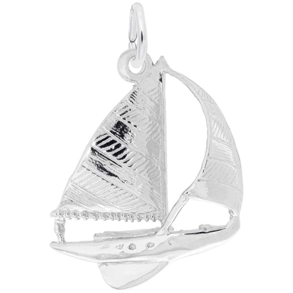 Pendentif en argent 925, voilier - 10-1208-000 - Rembrandt Charms