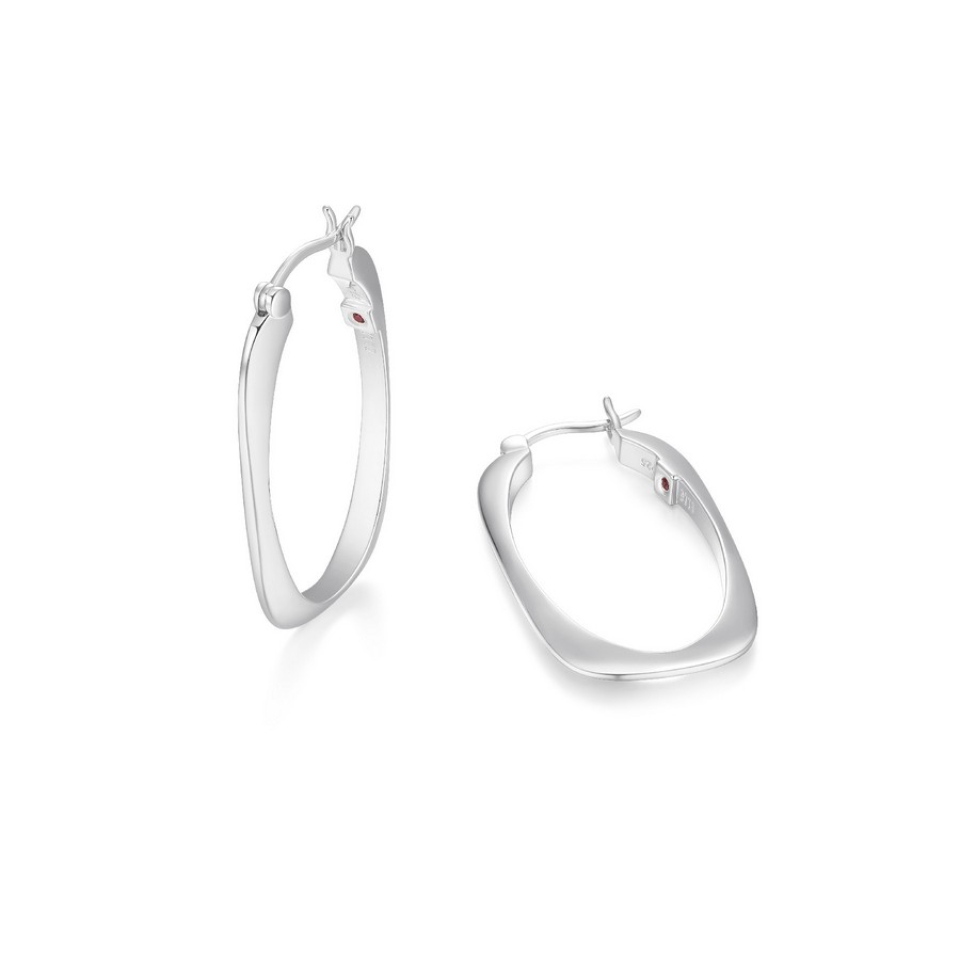 Boucles d'oreilles pour femme en argent 925 - R2LCS0A00K - ELLE