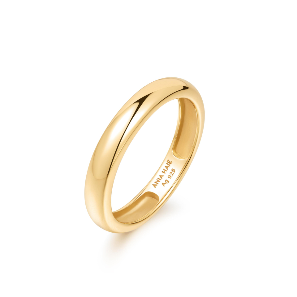 Jonc en argent 925 - R056-01G-54 - Ania Haie