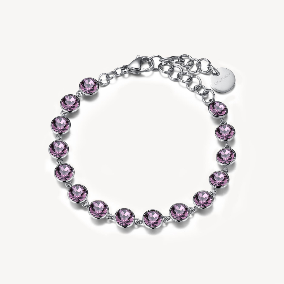 Bracelet pour femme en stainless, crystals - BYM76 - Brosway