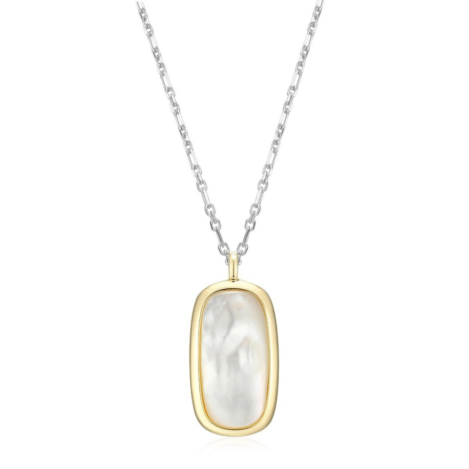 Pendentif pour femme en argent 925, nacre de perle - R0LBXRA946 - ELLE