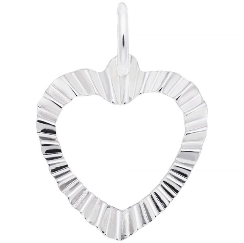 Pendentif en argent 925, coeur - 10-6021-000 - Rembrandt Charms