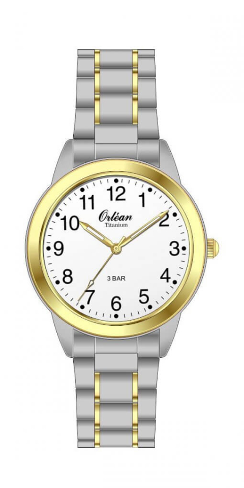 Montre pour homme en titanium, 3ATM - ME3624 - Orléan