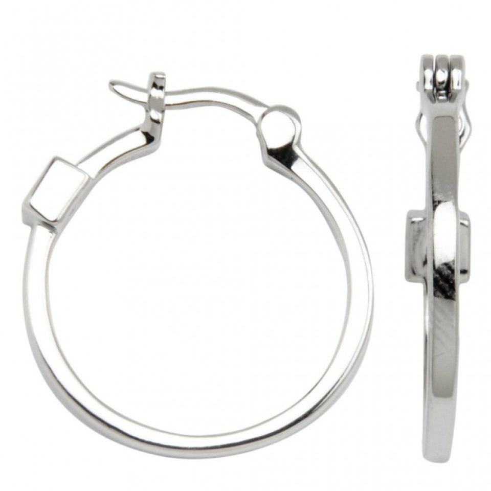 Boucles d'oreilles pour femme en argent 925, fourchettes - 62L624A00J - ELLE