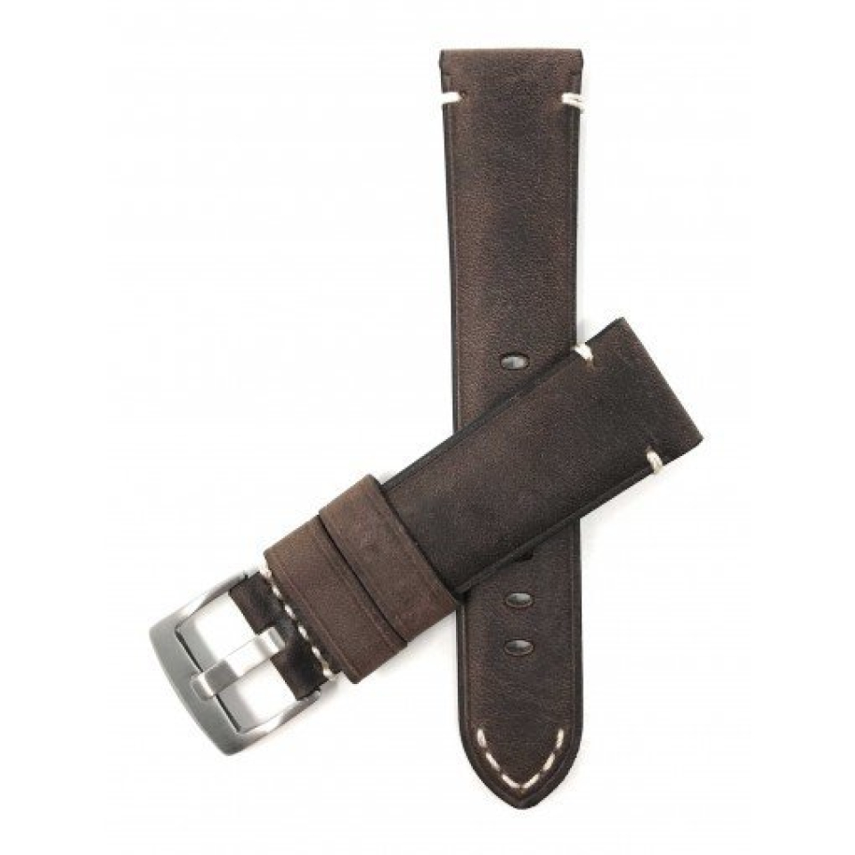 Bracelet de montre en cuir et stainless - 520.20.BR - Banda Swiss