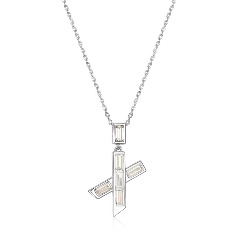 Pendentif pour femme en argent 925, cubic zirconium - R0LBY70046 - ELLE