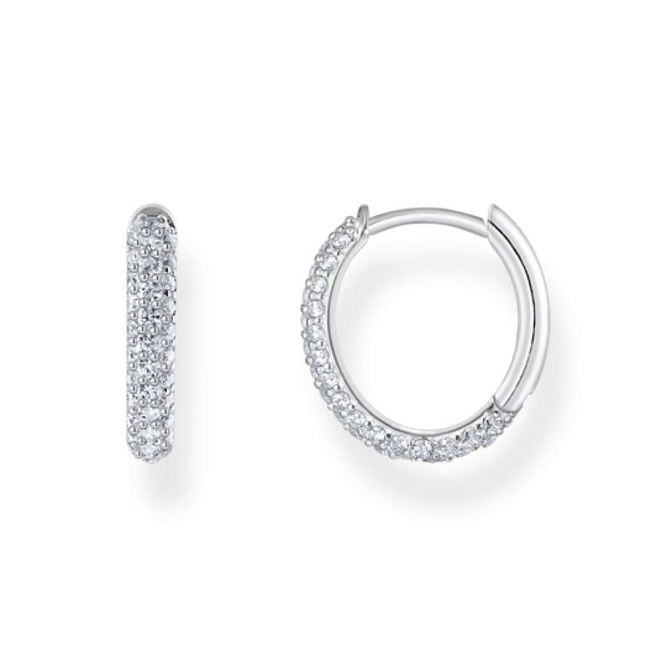 Boucles d'oreilles pour femme en argent 925, cubic zirconium - CR730-051-14 - Thomas Sabo