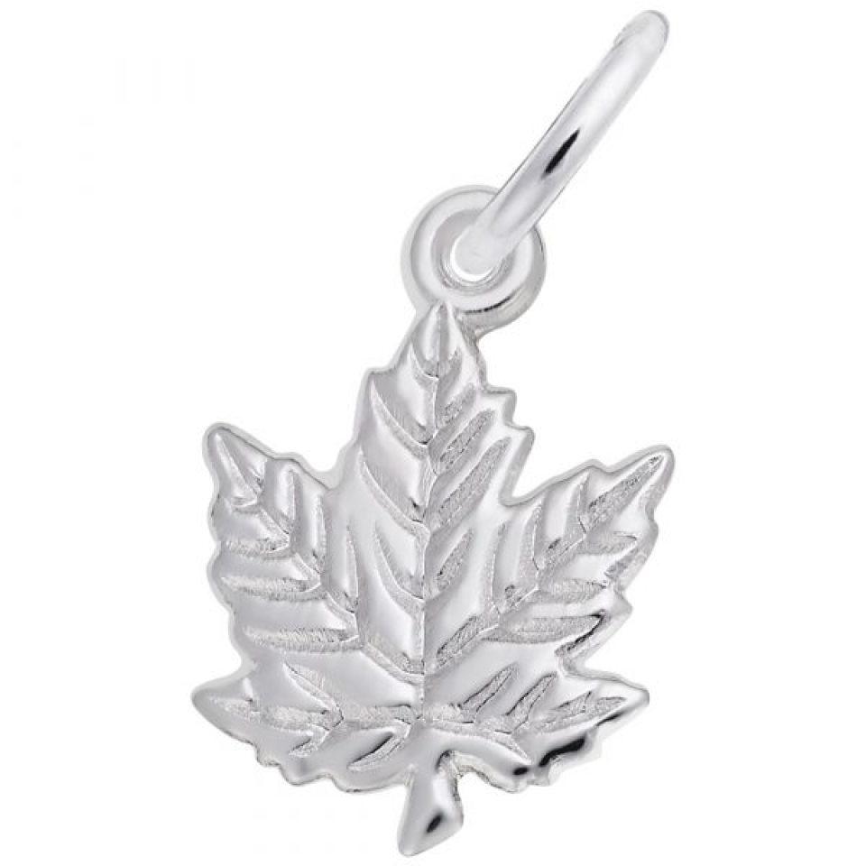 Pendentif en argent 925, feuille d'érable - 10-0103-000 - Rembrandt Charms