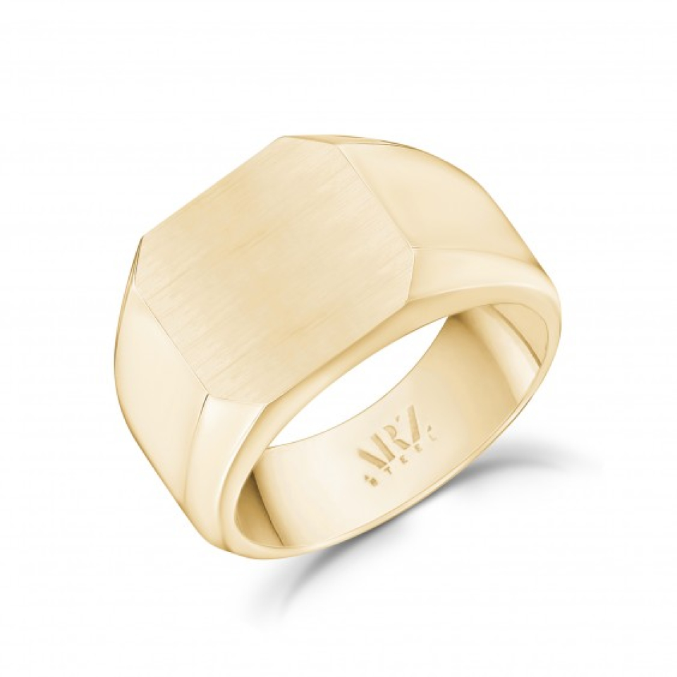 Chevallière pour homme en stainless - AS-R91-12 - Arezzo
