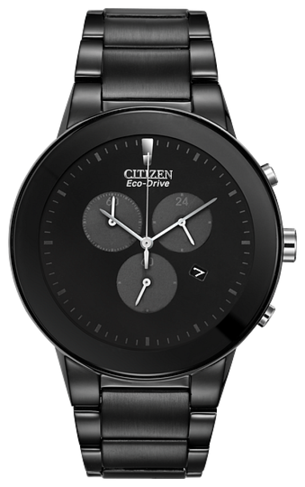 Montre pour homme en stainless, eco-drive-chrono - AT2245-57E - Citizen