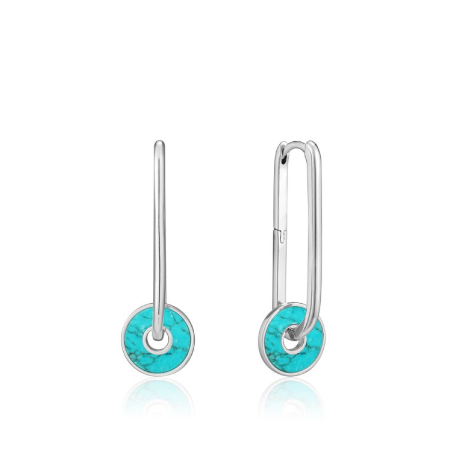 Boucles d'oreilles pour femme en argent 925 - E022-04H - Ania Haie