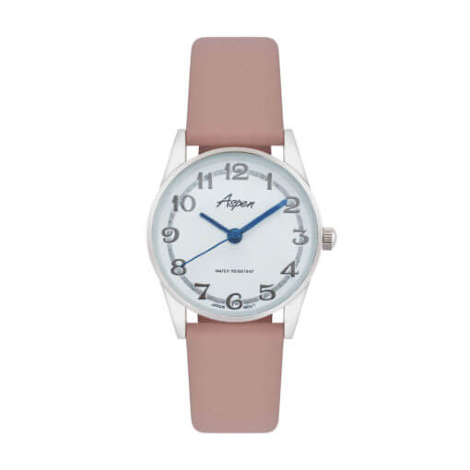Montre pour femme, bracelet en imitation de cuir