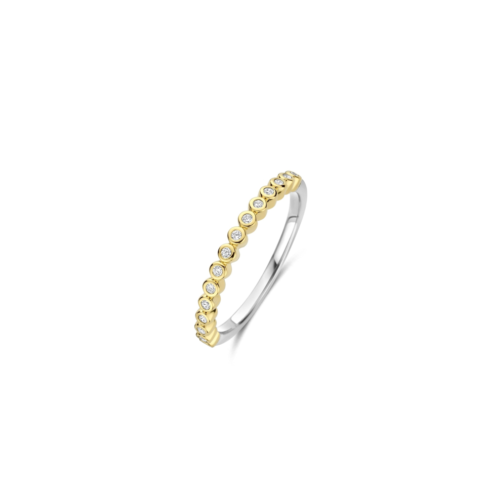 Jonc pour femme en argent 925, cubic zirconium - 12364ZY/54 - Ti Sento Milano