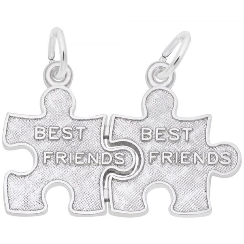 Pendentif en argent 925, meilleur ami - 10-2485-000 - Rembrandt Charms