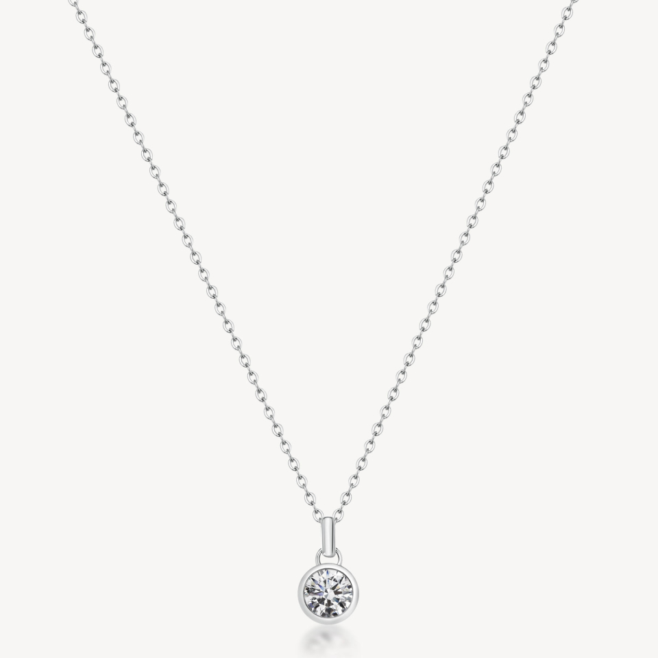 Pendentif pour femme en stainless, cubic zirconium - BYM187 - Brosway