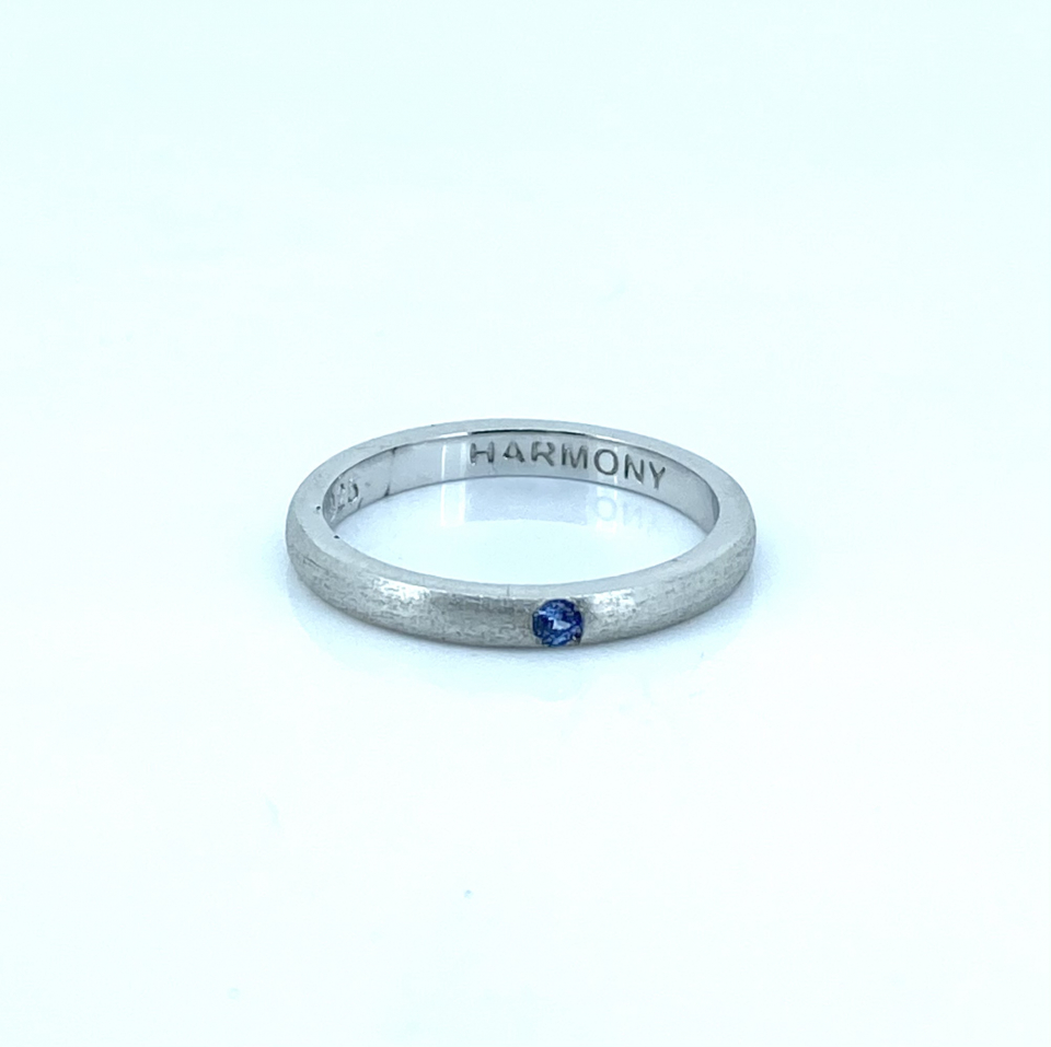 Bague pour femme en argent 925, zircons - HARMONY23W - Harmony