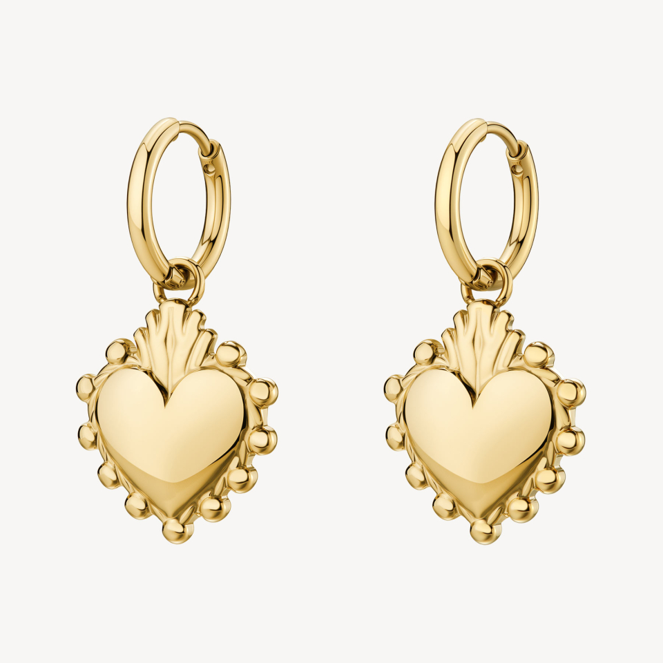 Boucles d'oreilles pour femme en stainless, coeur - BHKE197 - Brosway