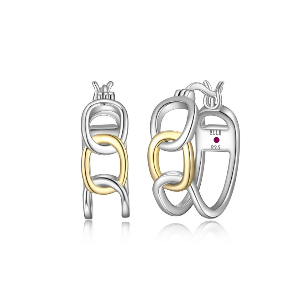 Boucles d'oreilles pour femme en argent 925 - R2LCQ8A00K - ELLE