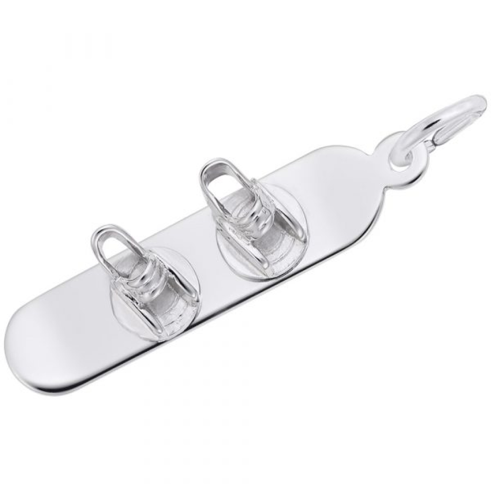 Pendentif en argent 925, planche à neige - 10-2331-000 - Rembrandt Charms