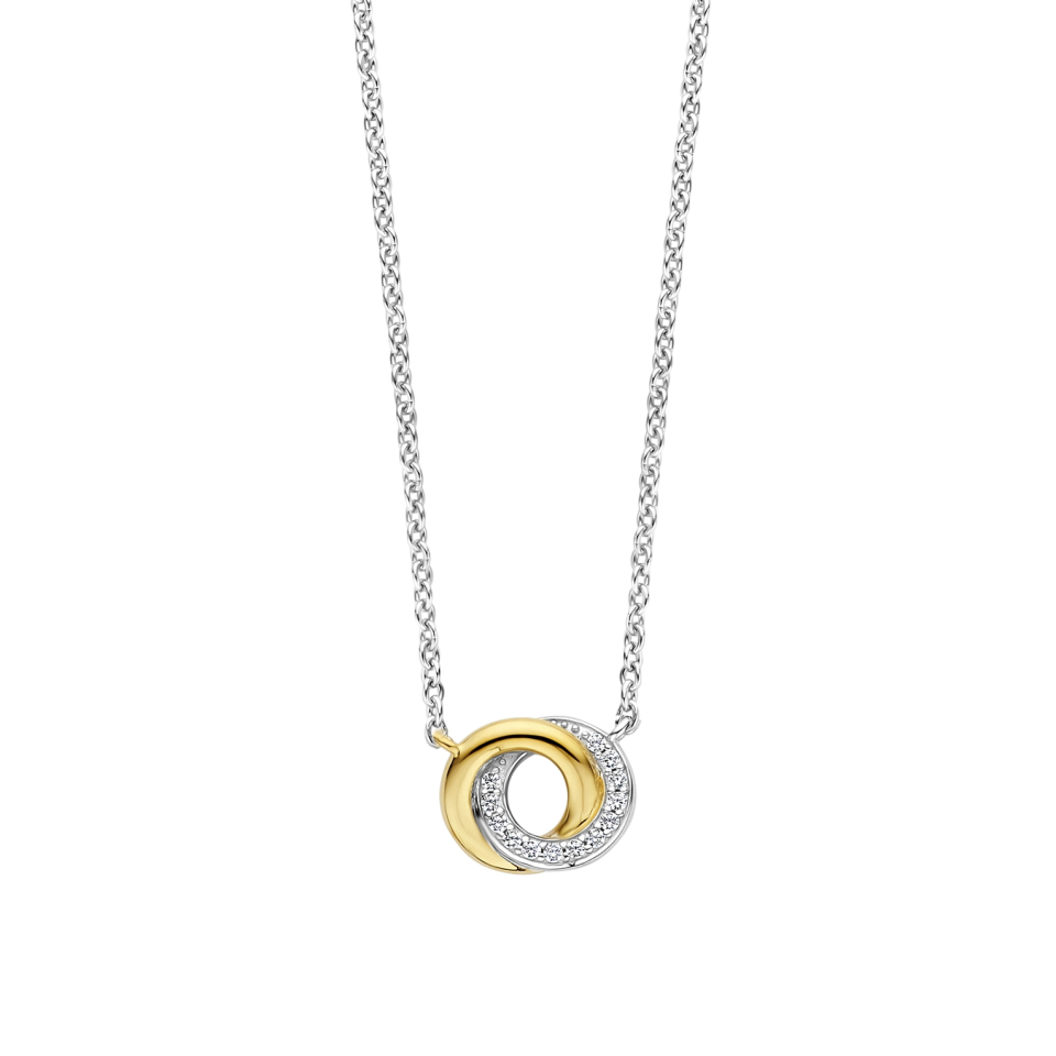 Pendentif pour femme en argent 925, zircons - 3915ZY/42 - Ti Sento Milano