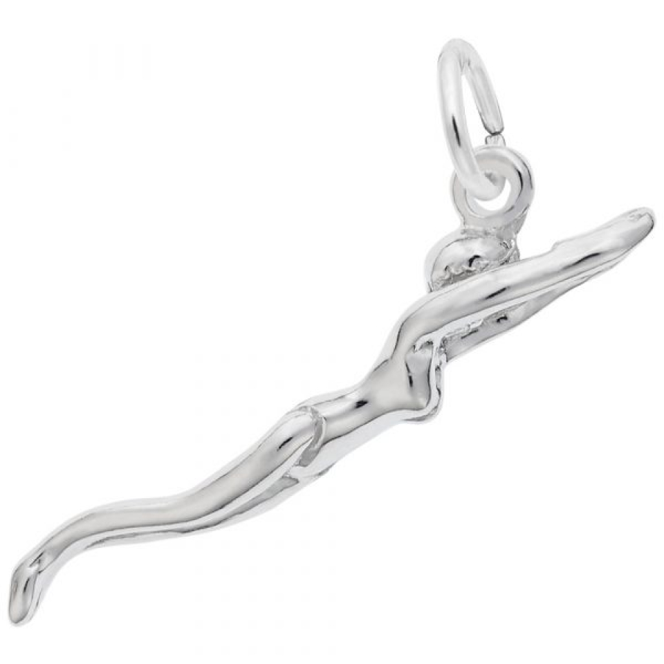Pendentif en argent 925, natation - 10-0786-000 - Rembrandt Charms