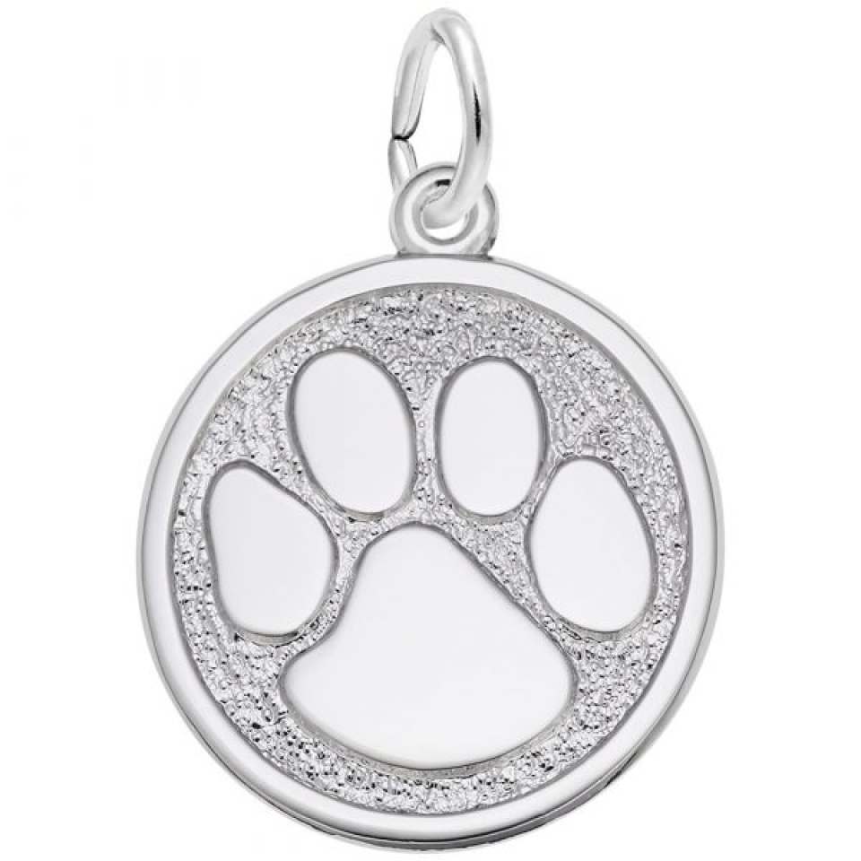 Pendentif en argent 925, trace d'animal - 10-5664-000 - Rembrandt Charms