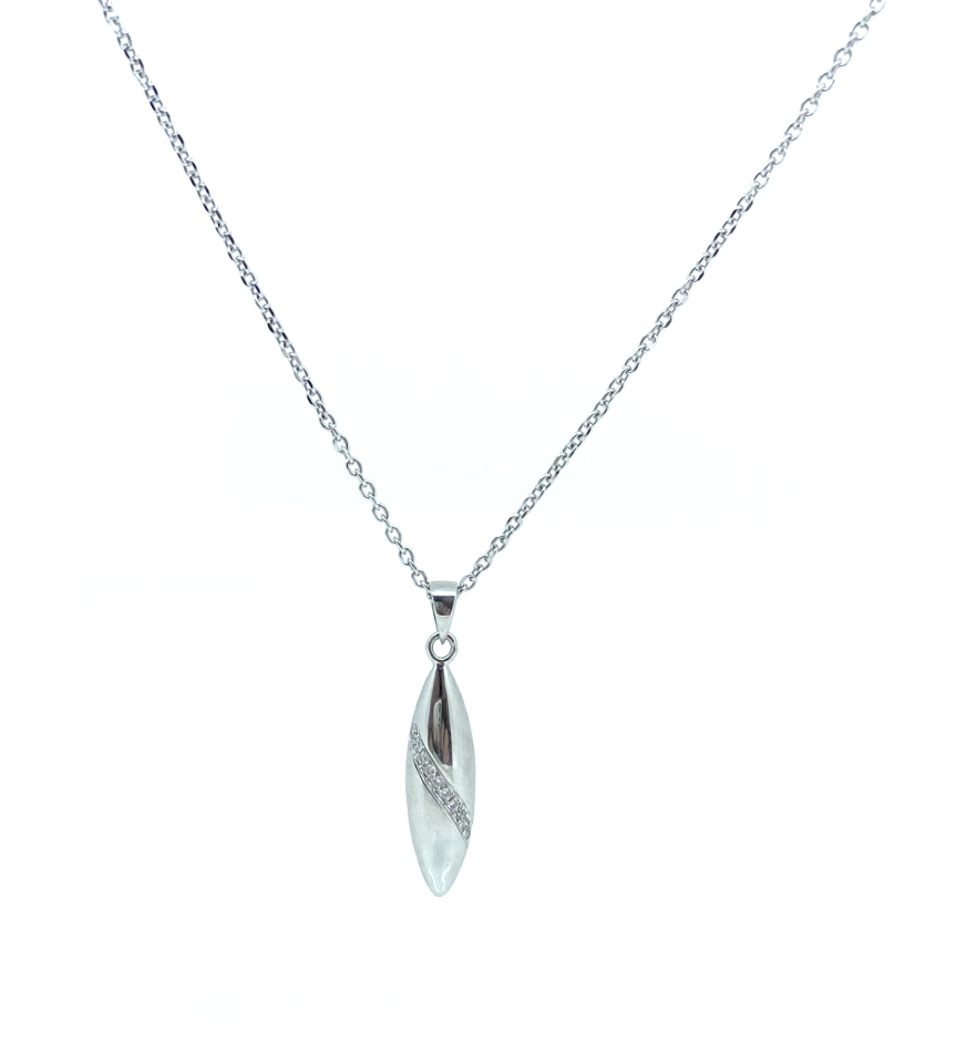 Pendentif pour femme en argent 925, cubic zirconium - PD421 - Divers