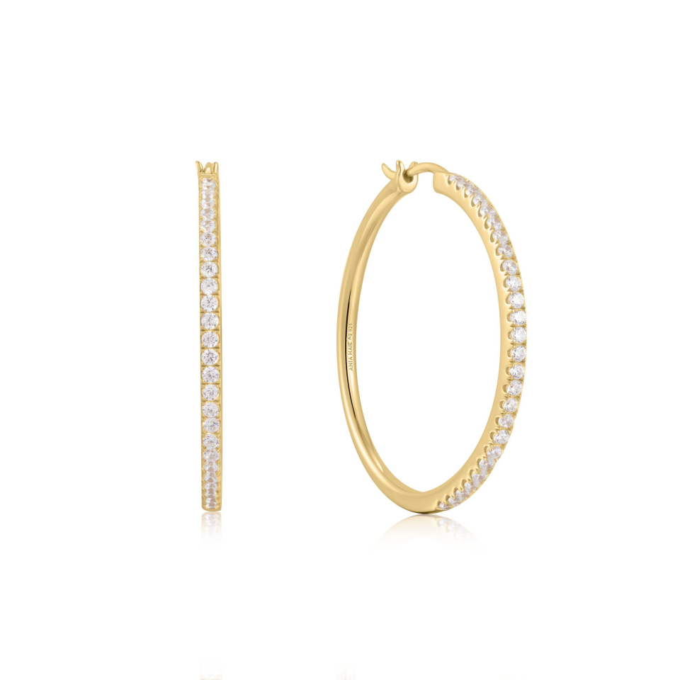 Boucles d'oreilles pour femme en argent 925, cubic zirconium