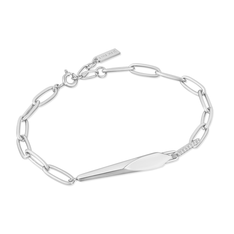 Bracelet pour femme en argent 925, cubic zirconium - B053-03H - Ania Haie