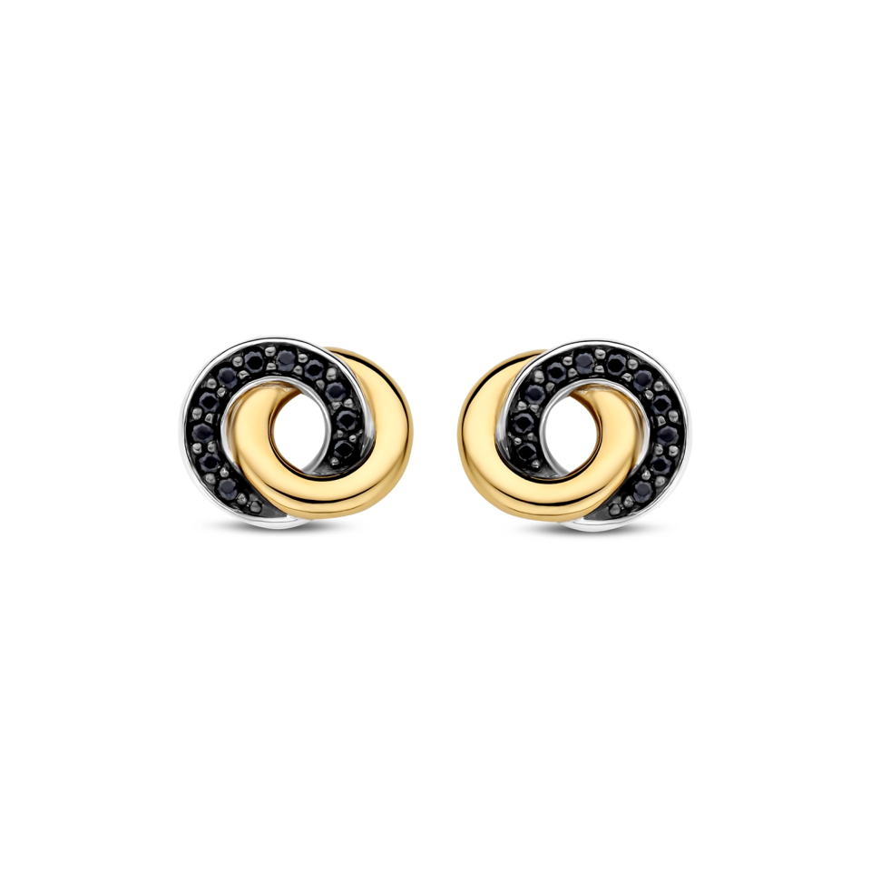 Boucles d'oreilles pour femme en argent 925, cubic zirconium - 7784BY - Ti Sento Milano