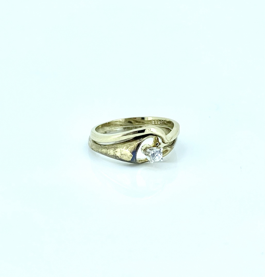 Alliance pour femme en argent 925, zircons - BG510 - Divers