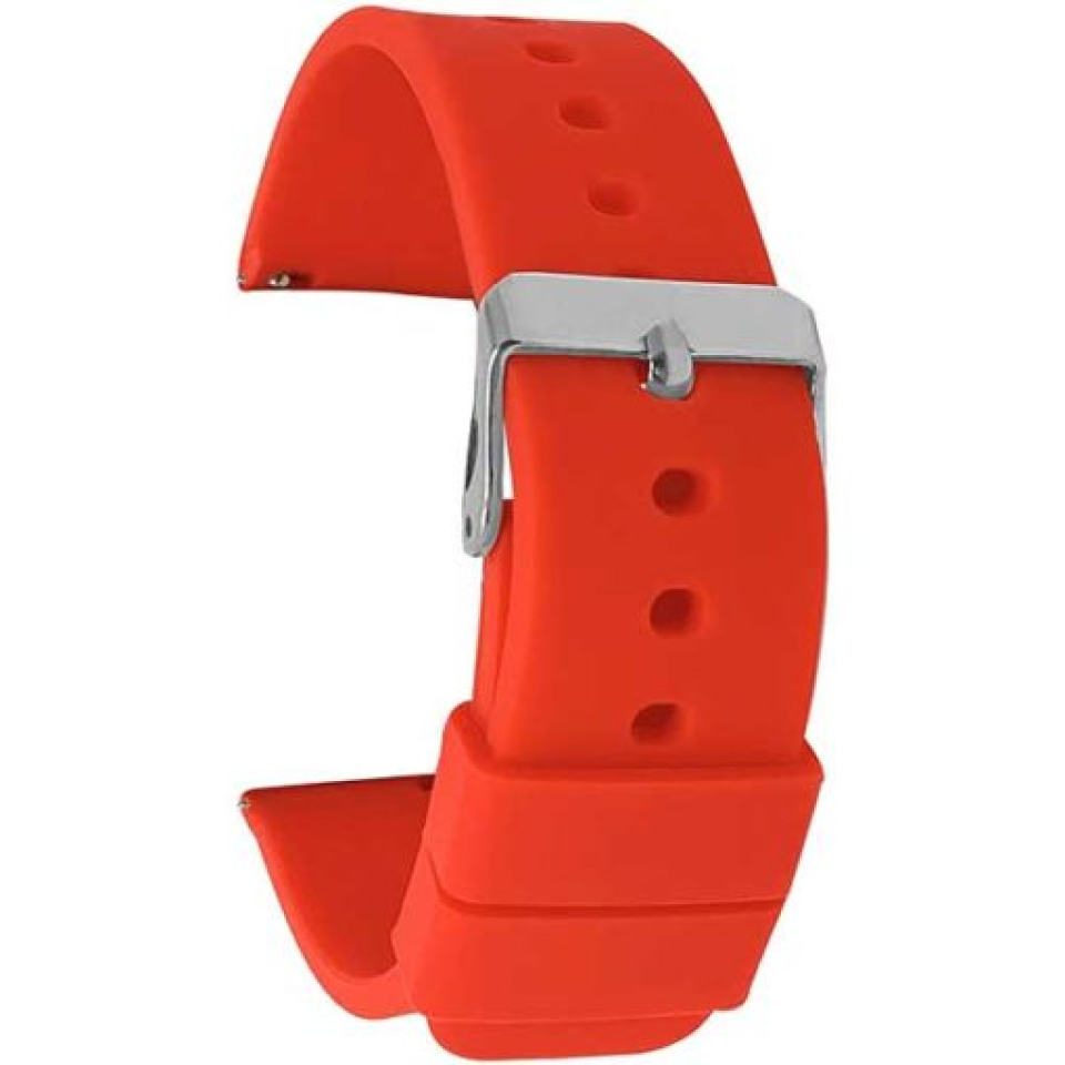 Bracelet de montre en silicone et stainless - SIL.100.16.RG - Banda Swiss