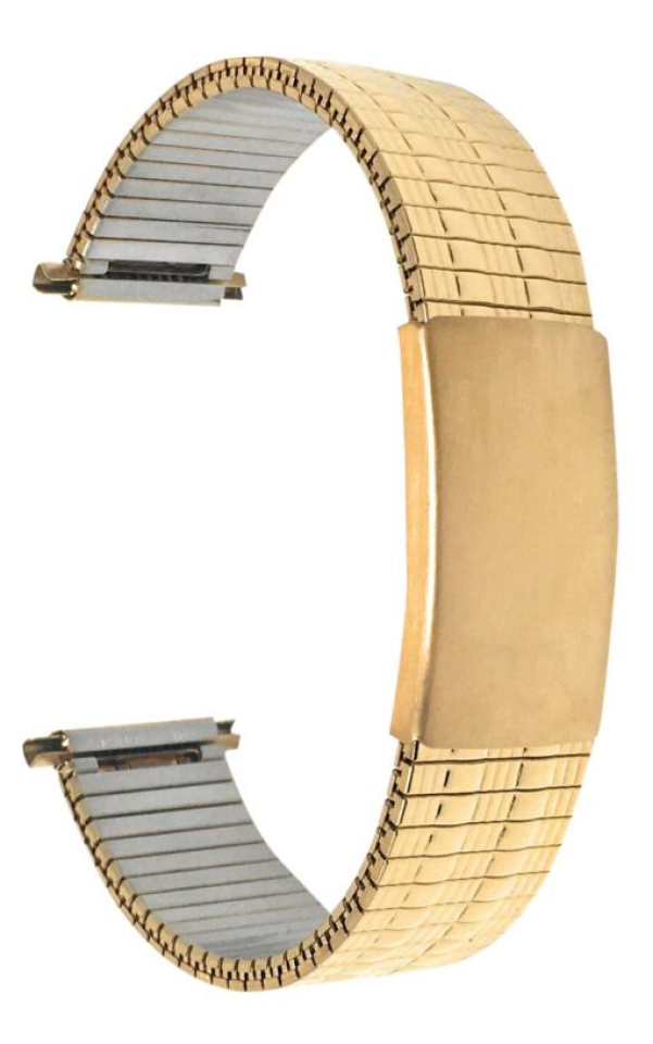 Bracelet de montre élastique en stainless - NX756.18.20.G - Banda Swiss