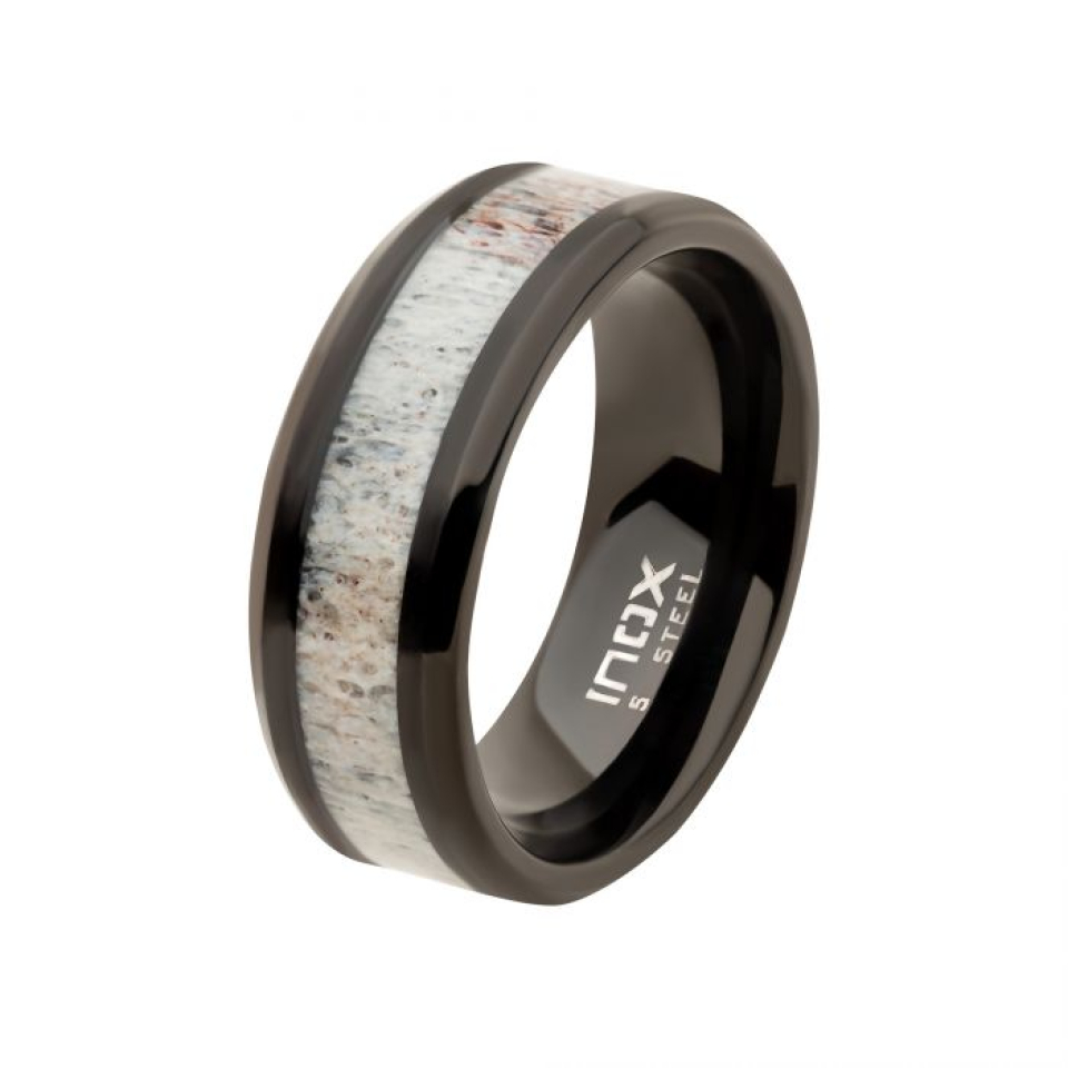 Bague pour homme en stainless - FR003K-09 - Inox