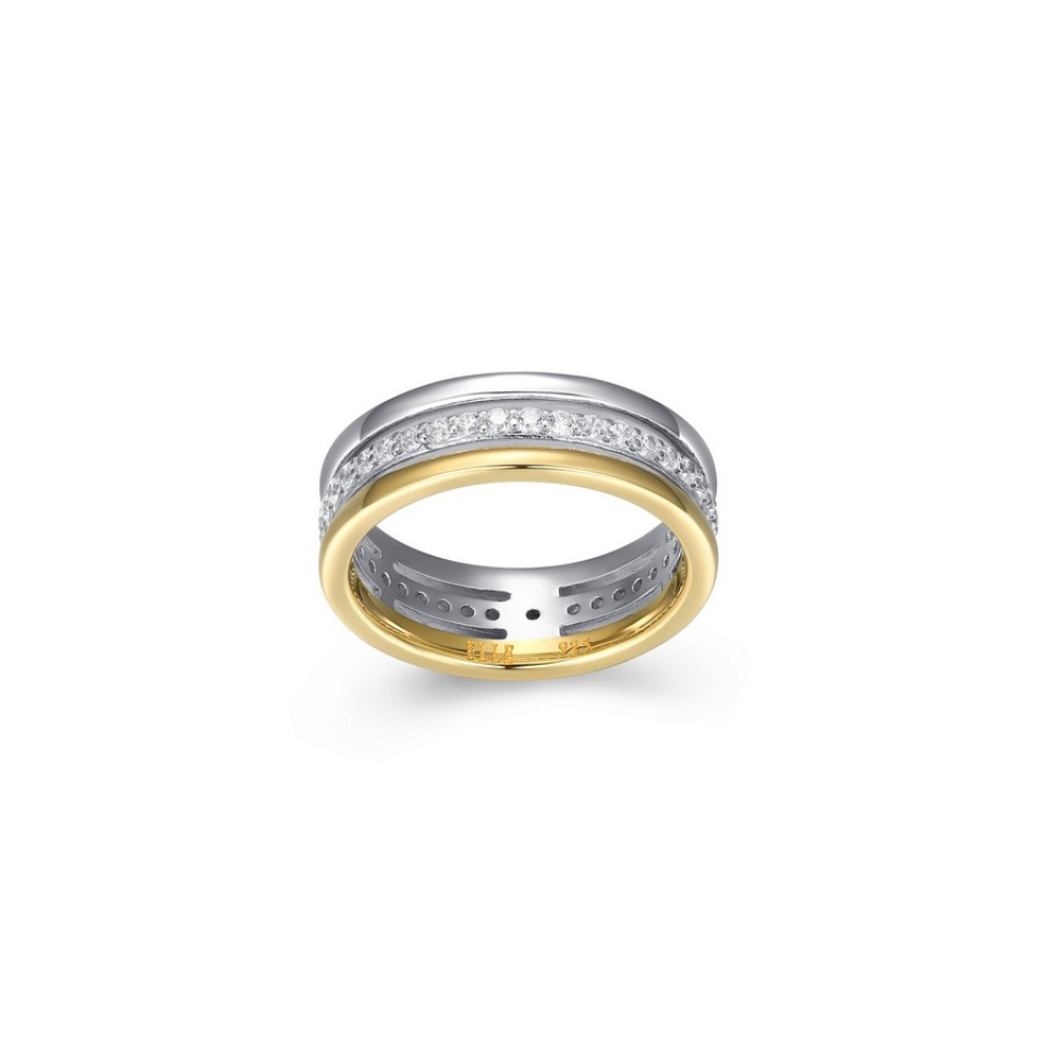 Bague pour femme en argent 925, cubic zirconium - R4LAGV00AG - ELLE