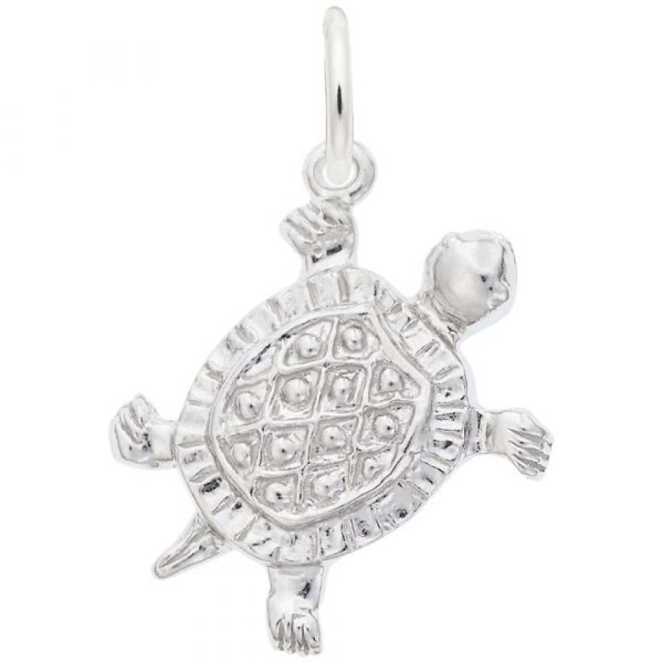 Pendentif en argent 925, tortue - 10-0530-000 - Rembrandt Charms