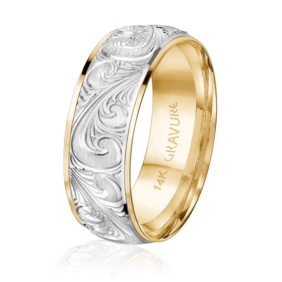 Jonc pour homme en or 10k - GL-1288-8YW - MALO