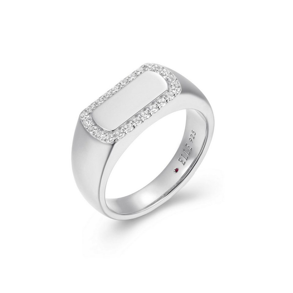 Bague pour femme en argent 925, cubic zirconium - R4LAK200AC - ELLE