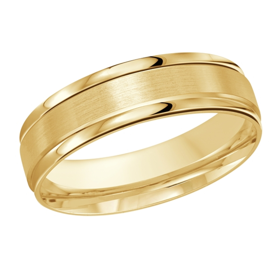Jonc pour homme en or 10k - FT-031-6Y-01 - MALO