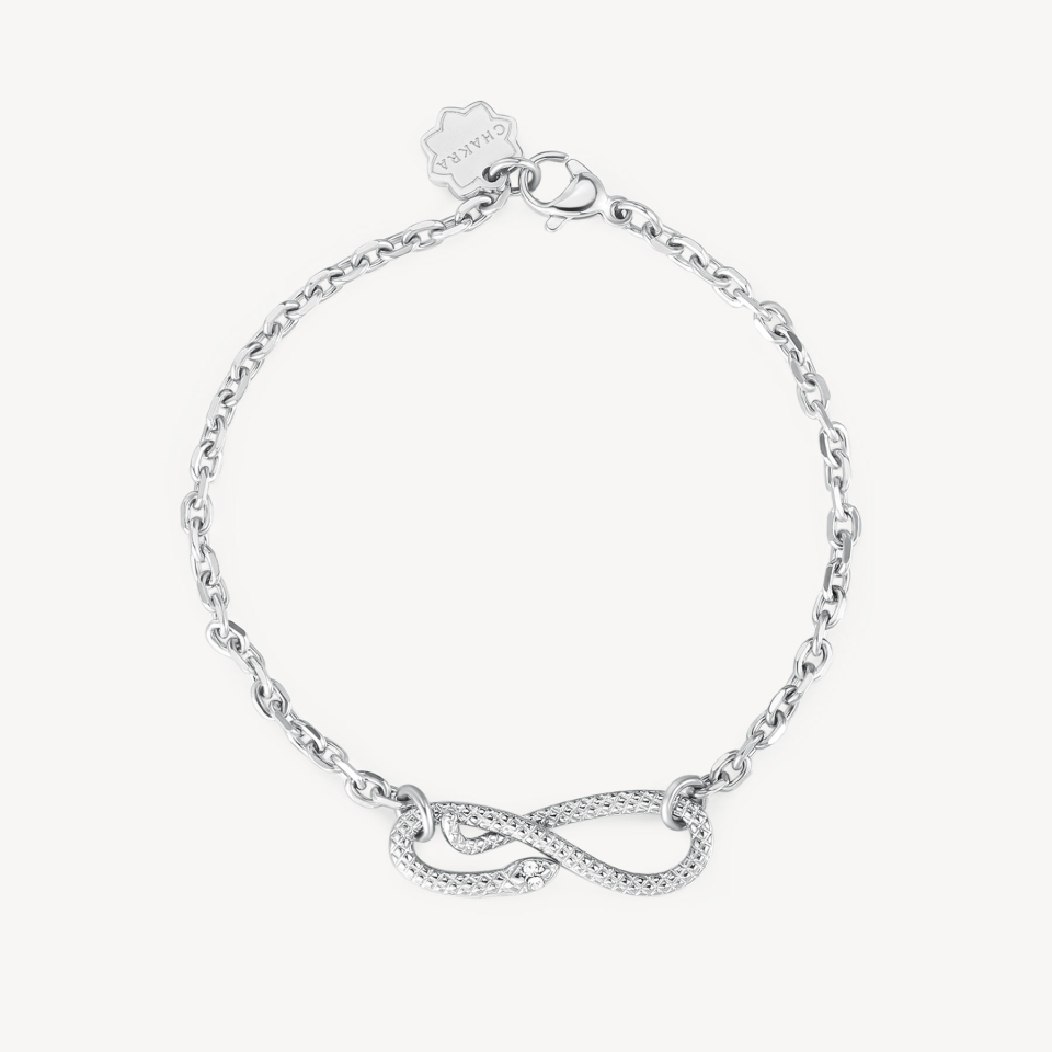 Bracelet pour femme en stainless, infini, serpent - BHKB230 - Brosway