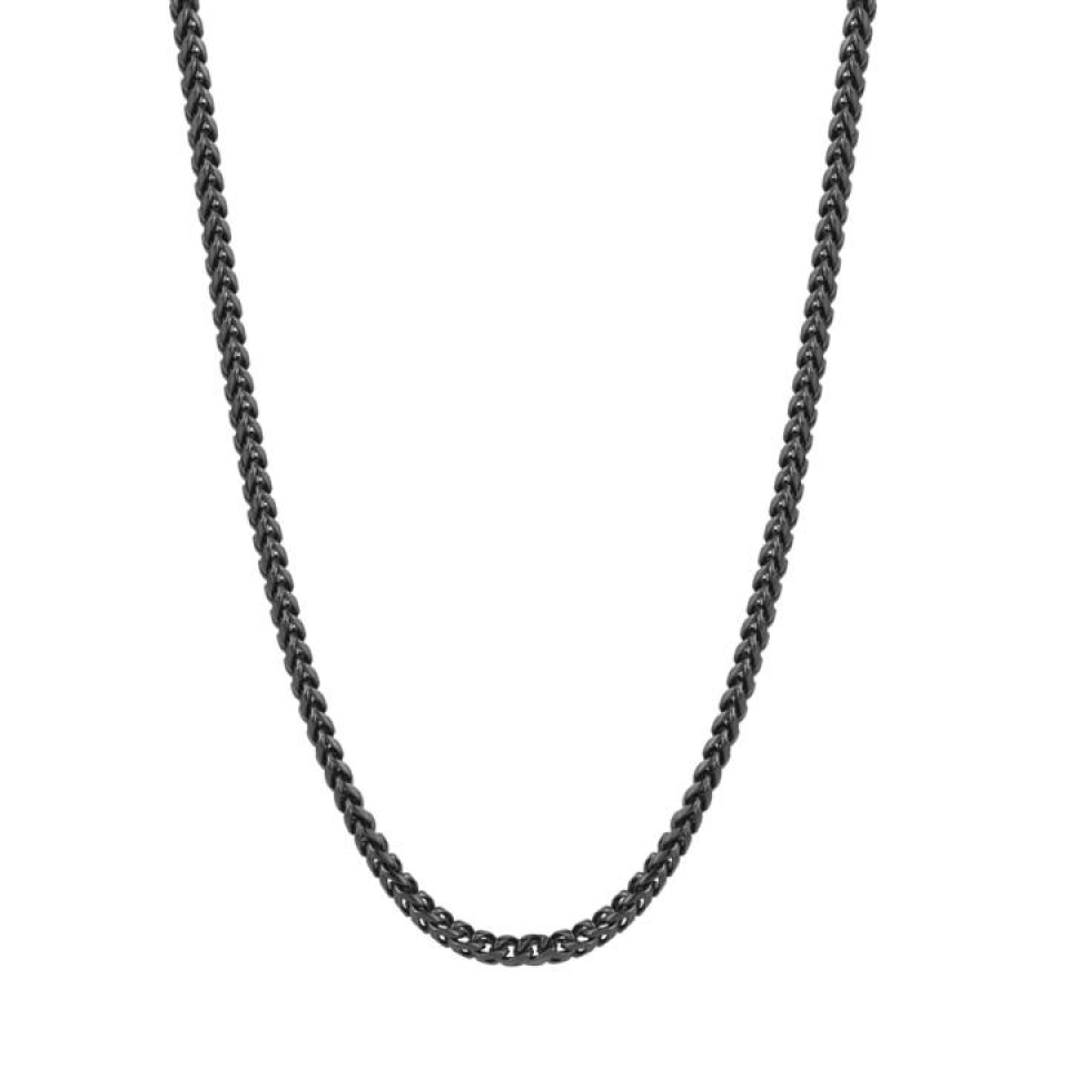 Chaine stainless, gourmette, 3.5mm - SBN26-24 - Italgem
