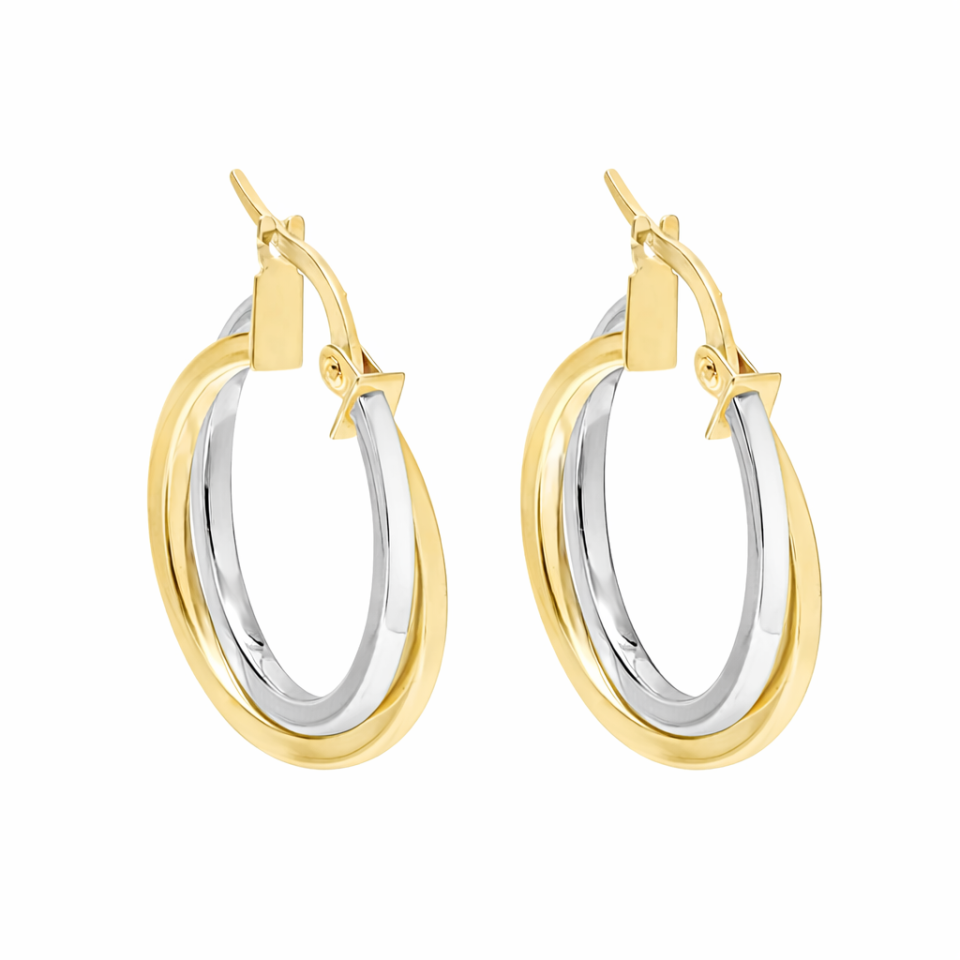 Boucles d'oreilles pour femme en or 10k - E2T-B1-0571/20 - C.B.E