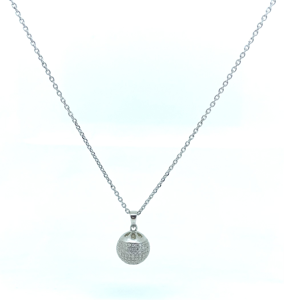 Pendentif pour femme en argent 925, cubic zirconium - PD420 - Divers