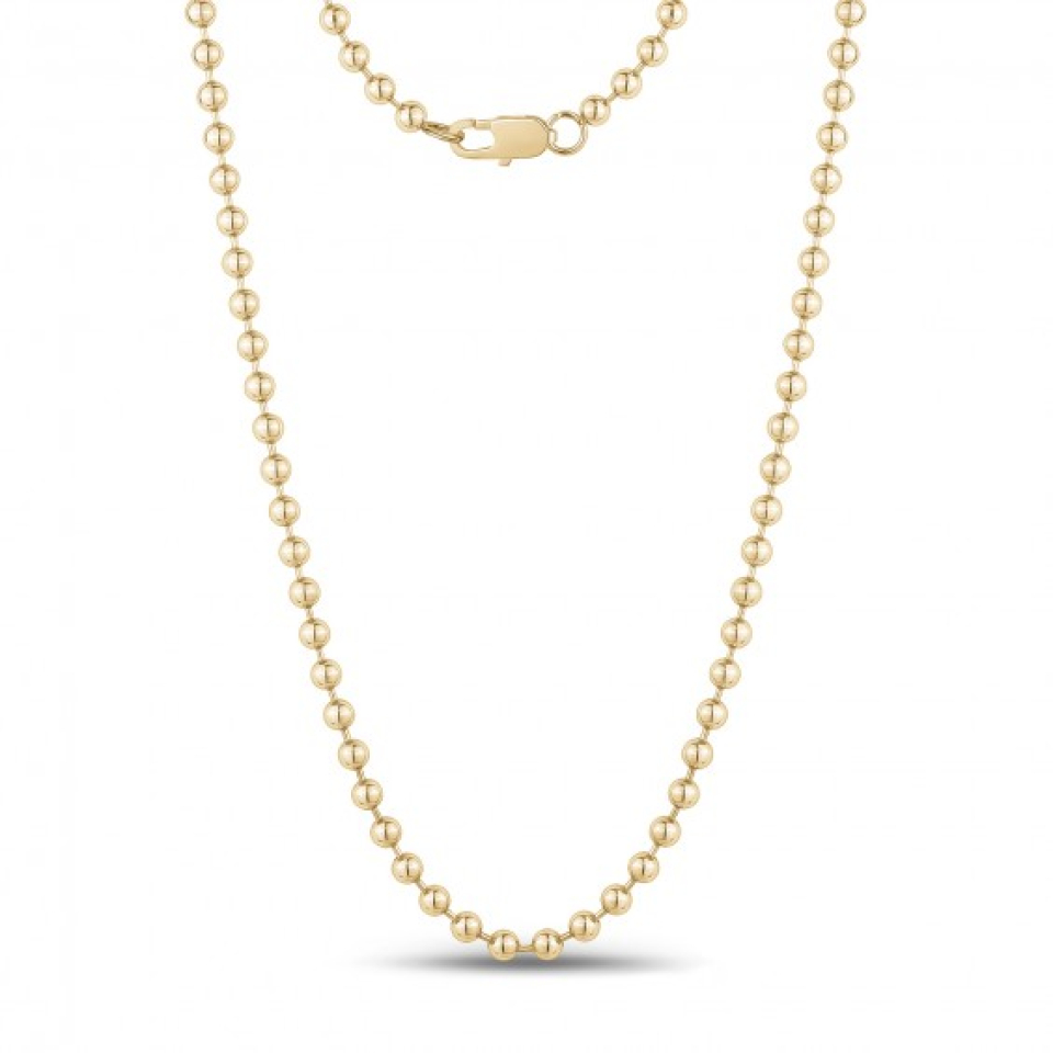 Collier de boules en stainless - SSN97G-24 - Arezzo