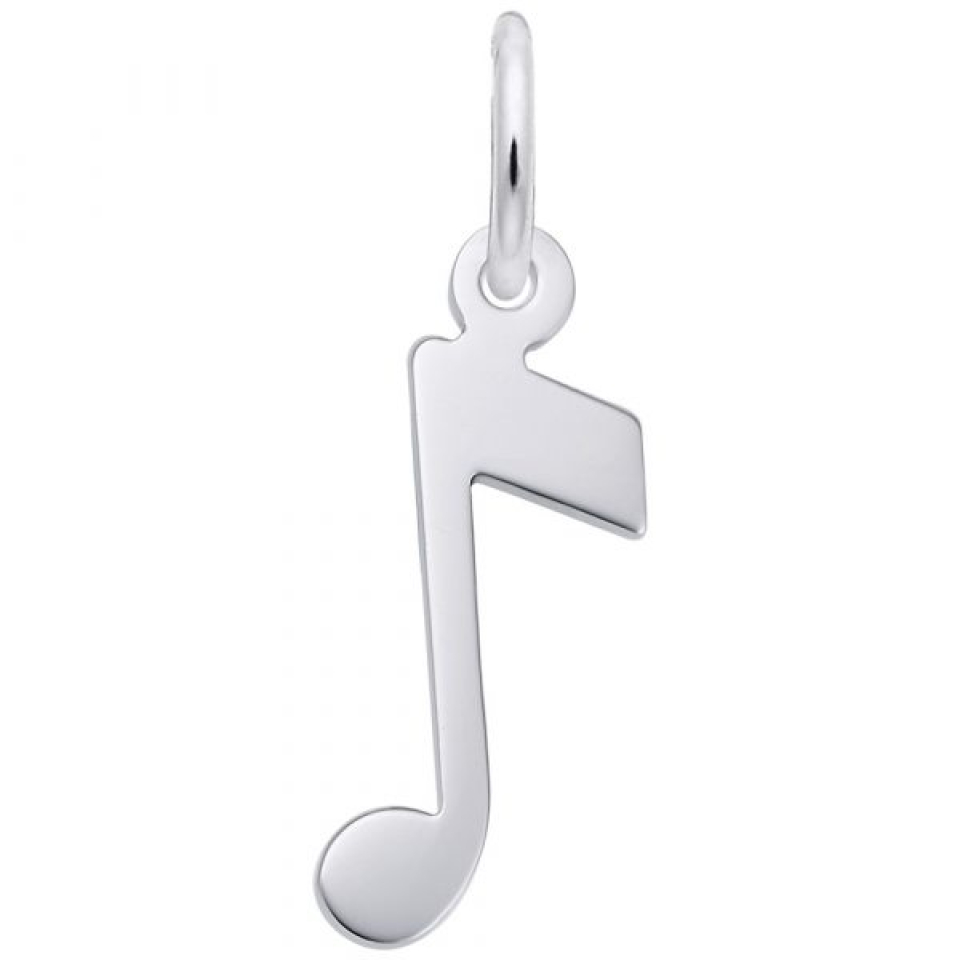 Pendentif en argent 925, note de musique - 10-5465-000 - Rembrandt Charms