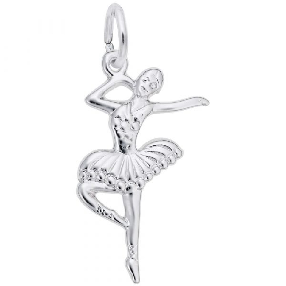 Pendentif en argent 925, ballorine - 10-0191-000 - Rembrandt Charms