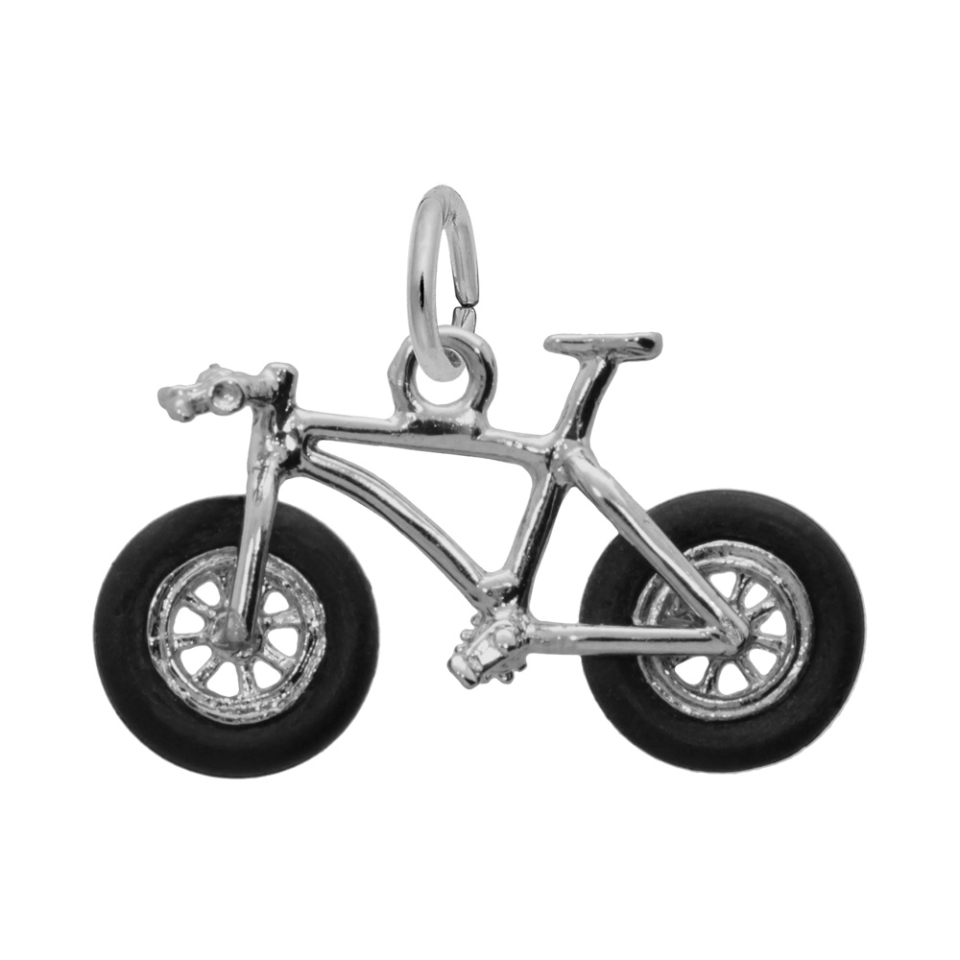 Pendentif en argent 925, fat bike - 10-1845-000 - Rembrandt Charms