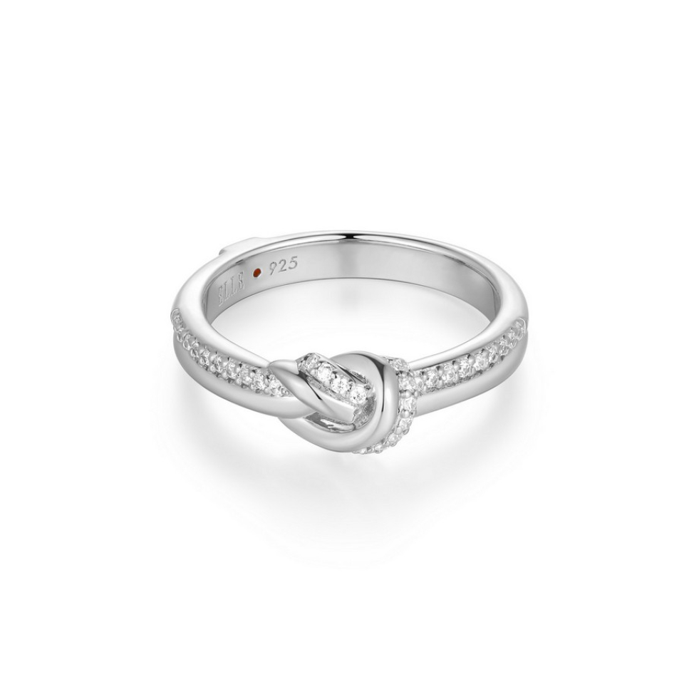 Bague pour femme en argent 925, cubic zirconium - R4LAKU00AC - ELLE
